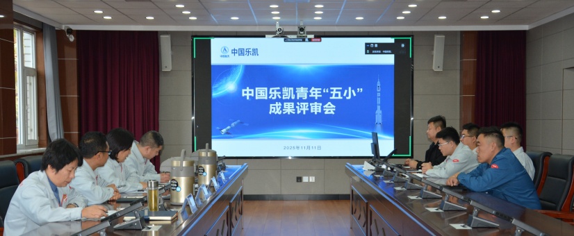 激揚(yáng)青春智造力！中國樂凱團(tuán)委召開青年“五小”成果評(píng)審會(huì)